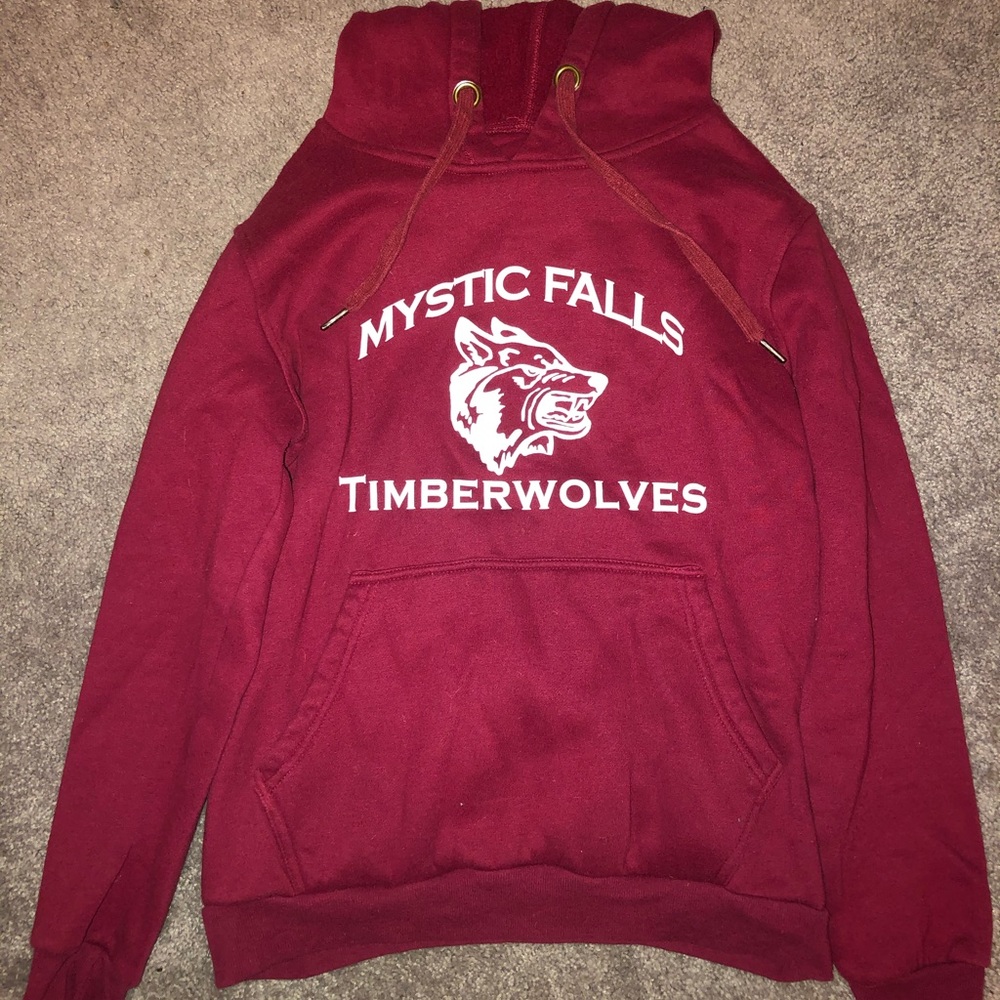 Red vampire diaries Salvatore hoodie